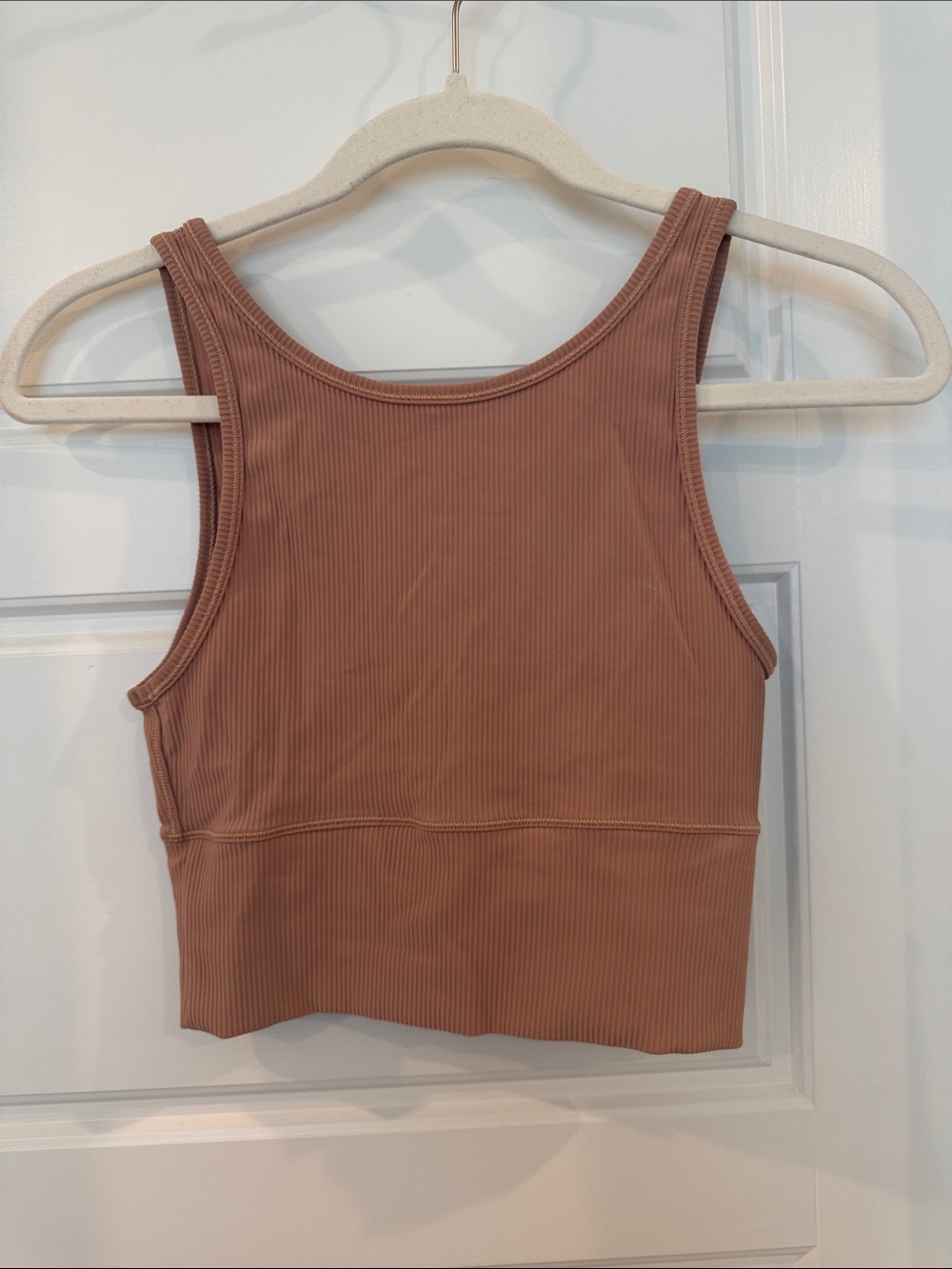 Lululemon cropped tank reversible size 6